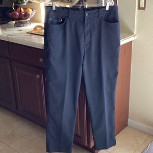 PGA Tour Men's Navy Pants 32”Inseam
